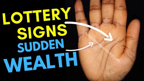 lottery winning signs in palmistry